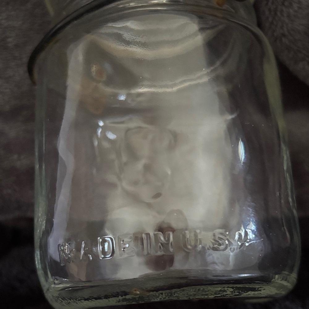 Vintage Ball Ideal Wire Seal Clear Glass Made in USA 🇺🇸 - Picture 10 of 11